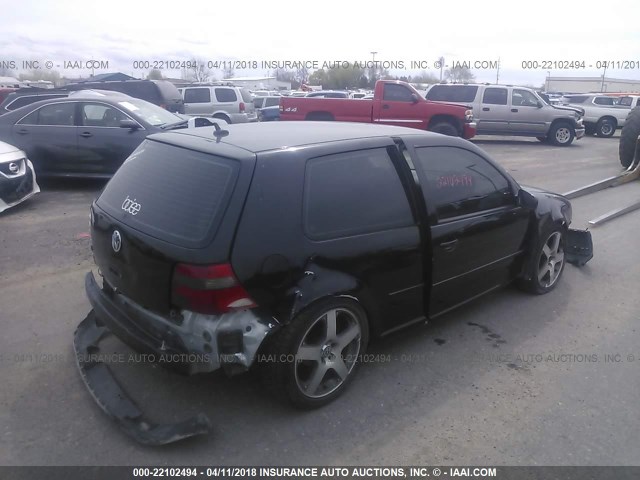 9BWDE61J424073659 - 2002 VOLKSWAGEN GTI 337 BLACK photo 4