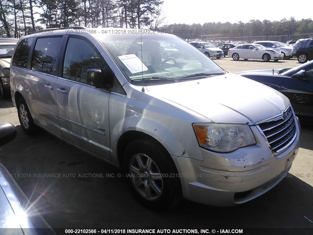 2A8HR54P28R765637 - 2008 CHRYSLER TOWN & COUNTRY TOURING GRAY photo 1