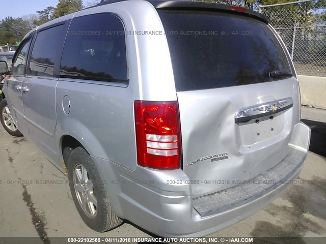 2A8HR54P28R765637 - 2008 CHRYSLER TOWN & COUNTRY TOURING GRAY photo 6