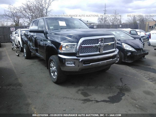 3C63R3MLXEG247786 - 2014 RAM 3500 LARAMIE BLACK photo 1