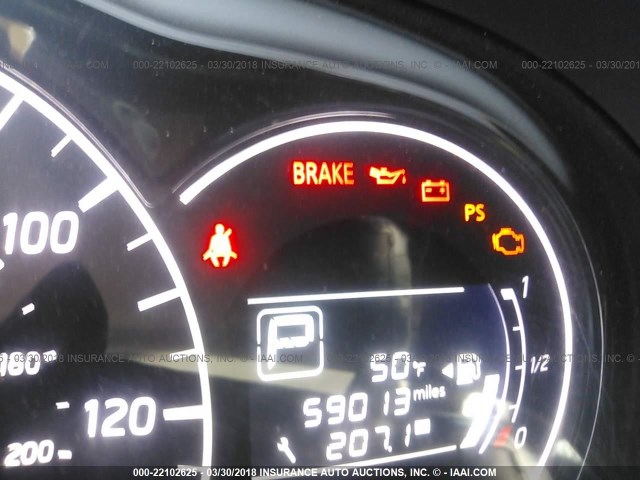 3N1CE2CP2FL418254 - 2015 NISSAN VERSA NOTE S/S PLUS/SV/SL/SR SILVER photo 7