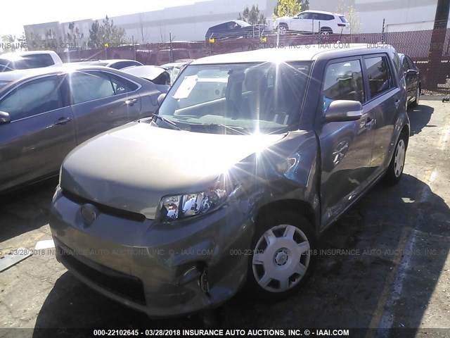 JTLZE4FE5DJ037858 - 2013 TOYOTA SCION XB BROWN photo 2