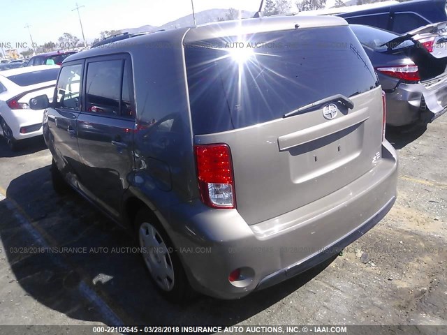 JTLZE4FE5DJ037858 - 2013 TOYOTA SCION XB BROWN photo 3