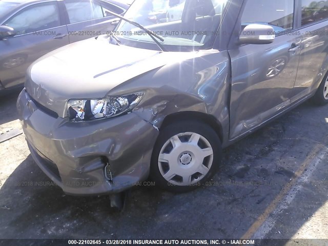 JTLZE4FE5DJ037858 - 2013 TOYOTA SCION XB BROWN photo 6