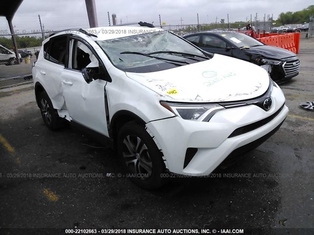 JTMZFREV4HJ131534 - 2017 TOYOTA RAV4 LE WHITE photo 1