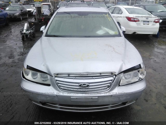 KMHFC46F87A242314 - 2007 HYUNDAI AZERA SE/LIMITED SILVER photo 10