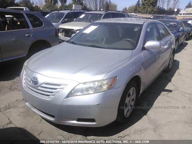 4T1BE46K38U223255 - 2008 TOYOTA CAMRY CE/LE/XLE/SE SILVER photo 2