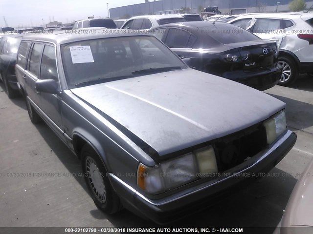 YV1GA8753K0028917 - 1989 VOLVO 760 SILVER photo 1