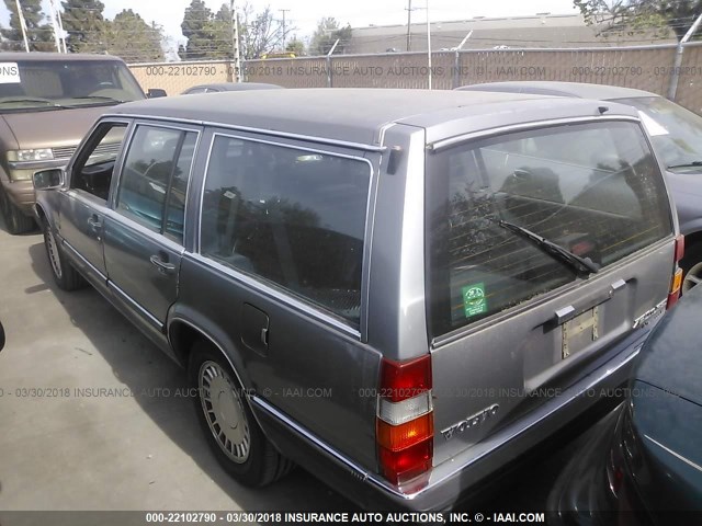 YV1GA8753K0028917 - 1989 VOLVO 760 SILVER photo 3