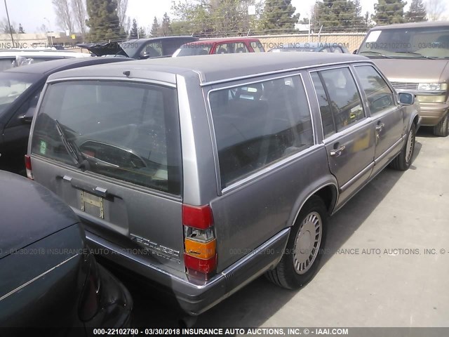 YV1GA8753K0028917 - 1989 VOLVO 760 SILVER photo 4