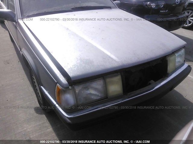 YV1GA8753K0028917 - 1989 VOLVO 760 SILVER photo 6