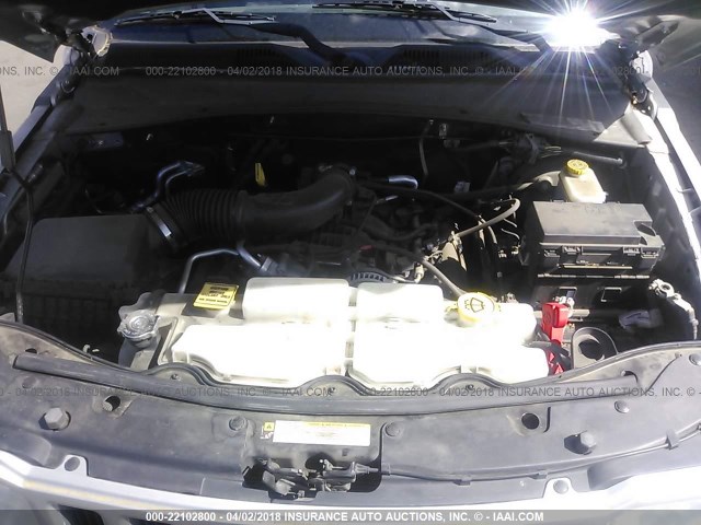 1J8GN28KX8W182065 - 2008 JEEP LIBERTY SPORT 银色 照片 10