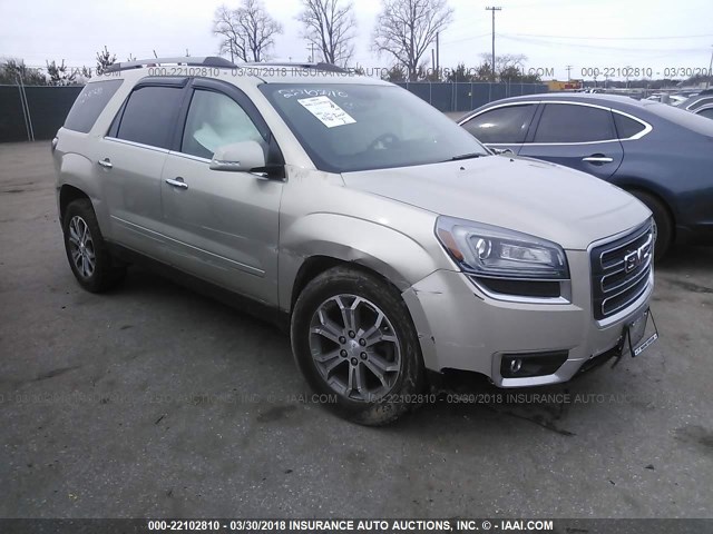 1GKKVRKD3DJ206397 - 2013 GMC ACADIA SLT-1 Brązowy zdjęcie 1