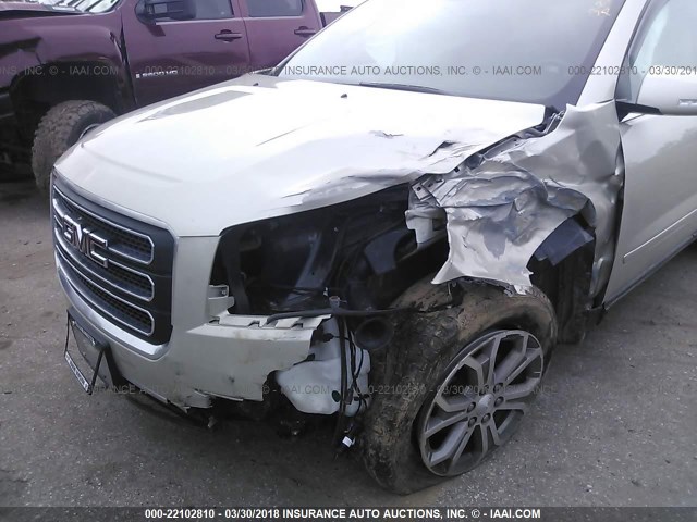 1GKKVRKD3DJ206397 - 2013 GMC ACADIA SLT-1 Brązowy zdjęcie 6