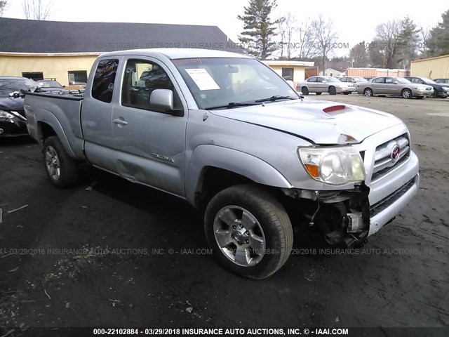 5TEUU42N08Z506980 - 2008 TOYOTA TACOMA ACCESS CAB ვერცხლისფერი ფოტო 1