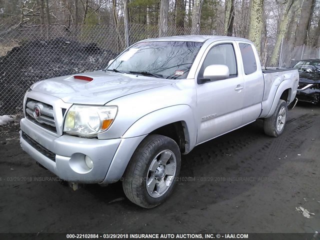5TEUU42N08Z506980 - 2008 TOYOTA TACOMA ACCESS CAB ვერცხლისფერი ფოტო 2
