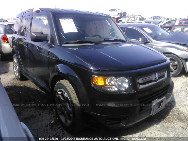 5J6YH17997L012611 - 2007 HONDA ELEMENT SC BLACK photo 1