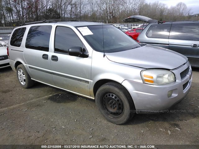 1GNDV23187D115605 - 2007 CHEVROLET UPLANDER LS Plata foto 1