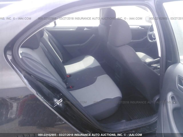 3VW2B7AJ9HM292093 - 2017 VOLKSWAGEN JETTA S 黑色 照片 8