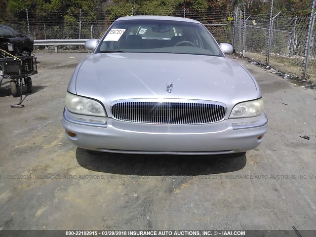 1G4CW54KXY4266372 - 2000 BUICK PARK AVENUE  SILVER photo 6