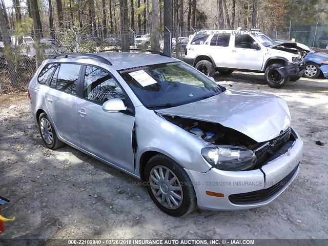 3VWKZ7AJ1AM657299 - 2010 VOLKSWAGEN JETTA S 银色 照片 1