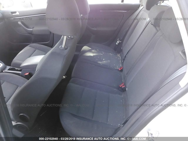 3VWKZ7AJ1AM657299 - 2010 VOLKSWAGEN JETTA S 银色 照片 8