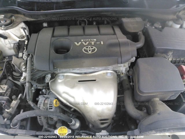 4T1BF3EK7AU554676 - 2010 TOYOTA CAMRY SE/LE/XLE WHITE photo 10