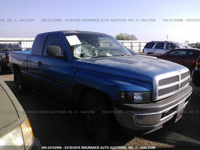 3B7HC13YX1M516639 - 2001 DODGE RAM 1500 BLUE photo 6