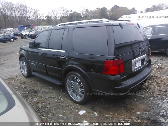 5LMFU27R13LJ39158 - 2003 LINCOLN NAVIGATOR BLACK photo 3