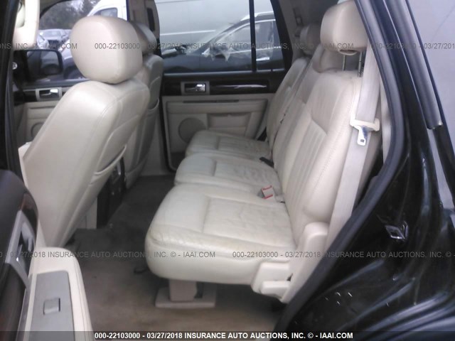 5LMFU27R13LJ39158 - 2003 LINCOLN NAVIGATOR BLACK photo 8