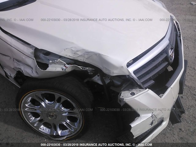 1G6AA5RA1D0134471 - 2013 CADILLAC ATS WHITE photo 6