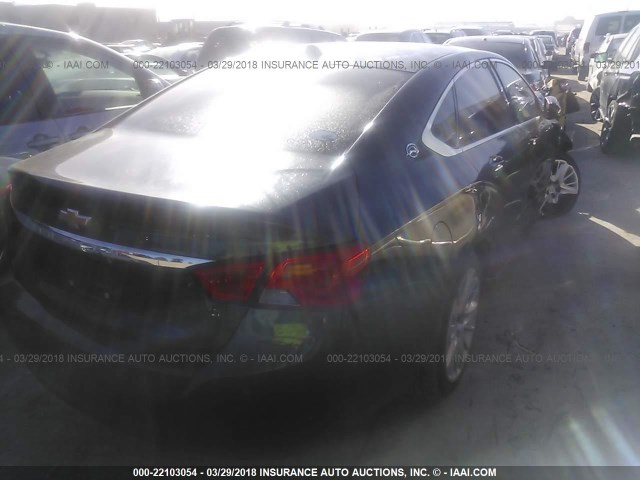 2G11X5SL9E9274386 - 2014 CHEVROLET IMPALA LS GRAY photo 4