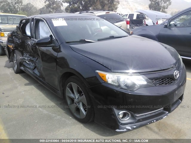 4T1BF1FK0CU166677 - 2012 TOYOTA CAMRY SE/LE/XLE 黑色 照片 1