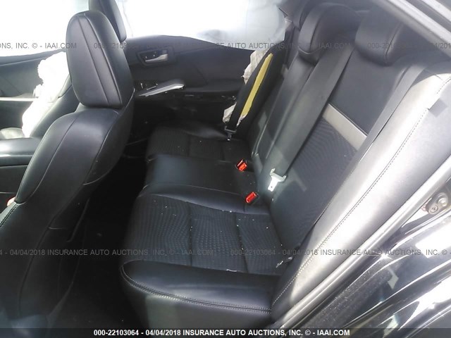 4T1BF1FK0CU166677 - 2012 TOYOTA CAMRY SE/LE/XLE 黑色 照片 8