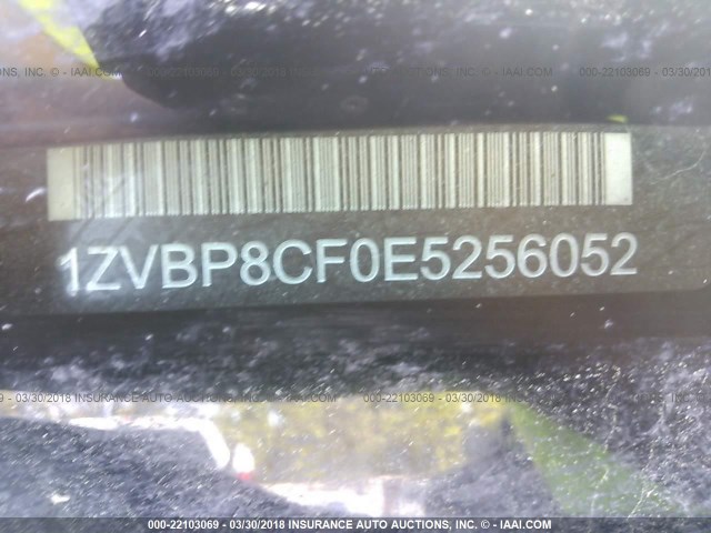 1ZVBP8CF0E5256052 - 2014 FORD MUSTANG GT GRAY photo 9