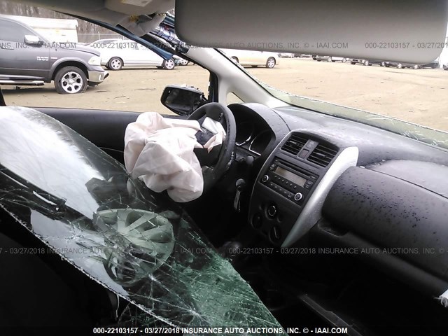 3N1CE2CP5FL440278 - 2015 NISSAN VERSA NOTE S/S PLUS/SV/SL/SR Light Blue photo 5