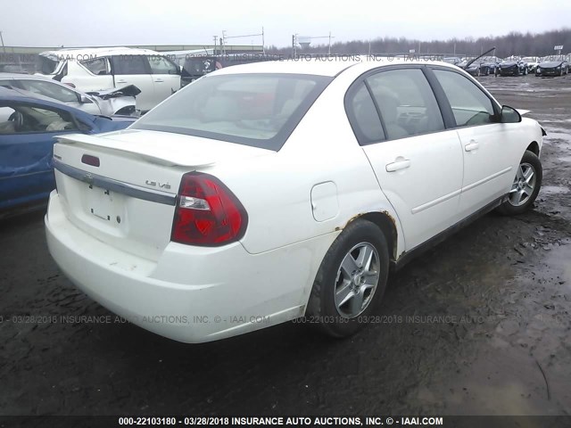 1G1ZT54815F327192 - 2005 CHEVROLET MALIBU LS Ağ foto 4