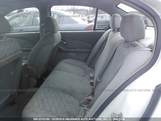 1G1ZT54815F327192 - 2005 CHEVROLET MALIBU LS Ağ foto 8