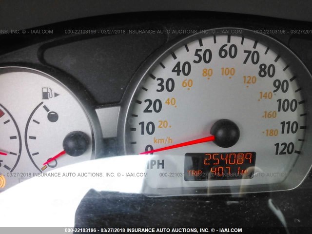 1G8AL52F53Z167278 - 2003 SATURN ION LEVEL 3 BLUE photo 7