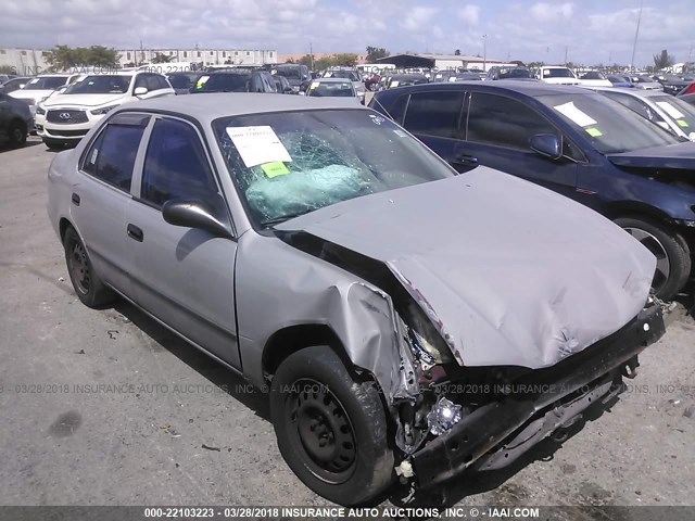 2T1BR12E1YC310933 - 2000 TOYOTA COROLLA VE/CE/LE 灰色 照片 6