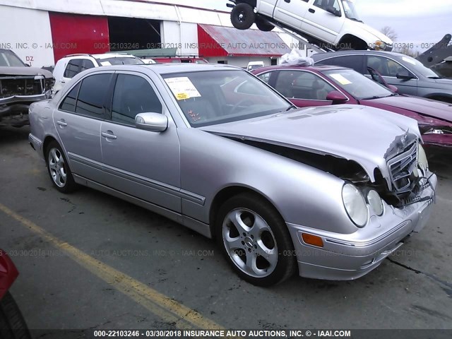 WDBJF70J72B466745 - 2002 MERCEDES-BENZ E 430 SILVER photo 1