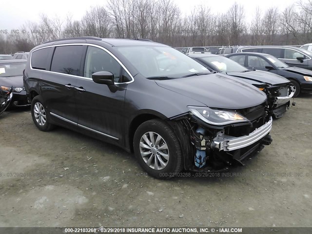 2C4RC1BG6HR804710 - 2017 CHRYSLER PACIFICA TOURING L ნაცრისფერი ფოტო 1