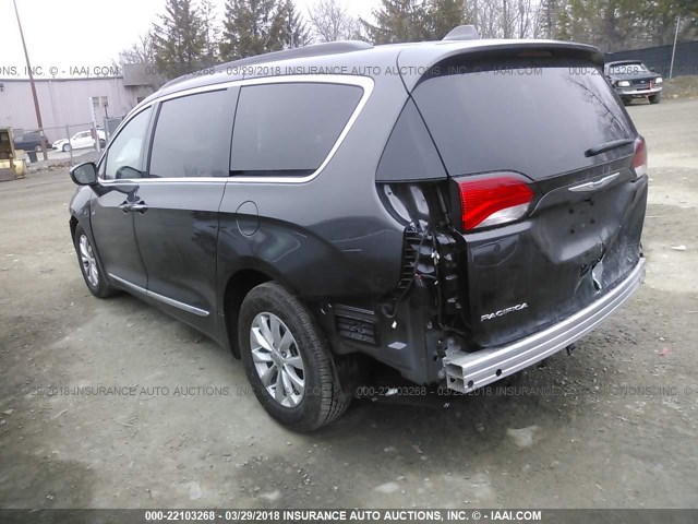 2C4RC1BG6HR804710 - 2017 CHRYSLER PACIFICA TOURING L ნაცრისფერი ფოტო 3