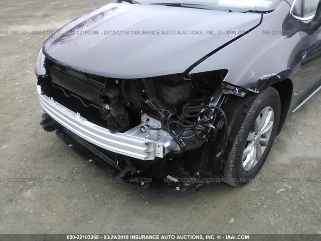 2C4RC1BG6HR804710 - 2017 CHRYSLER PACIFICA TOURING L ნაცრისფერი ფოტო 6