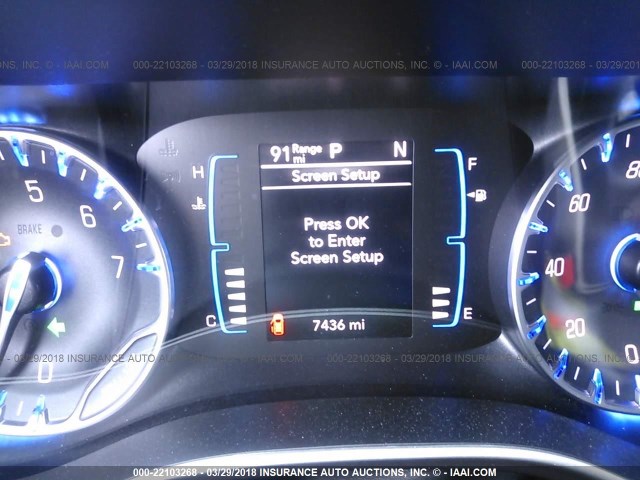 2C4RC1BG6HR804710 - 2017 CHRYSLER PACIFICA TOURING L ნაცრისფერი ფოტო 7