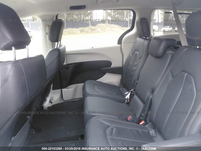 2C4RC1BG6HR804710 - 2017 CHRYSLER PACIFICA TOURING L ნაცრისფერი ფოტო 8