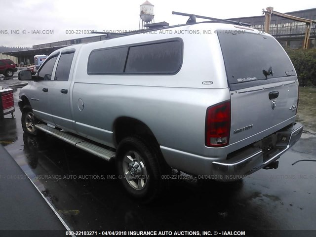 3D7KS28C85G738392 - 2005 DODGE RAM 2500 ST/SLT 银色 照片 3