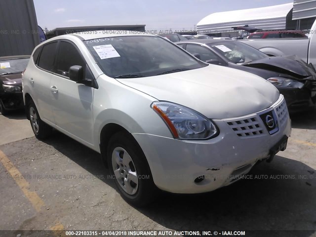 JN8AS58T29W055221 - 2009 NISSAN ROGUE S/SL WHITE photo 1