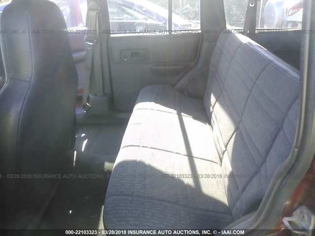 1J4FT68S1XL549736 - 1999 JEEP CHEROKEE SPORT/CLASSIC წითელი ფოტო 8