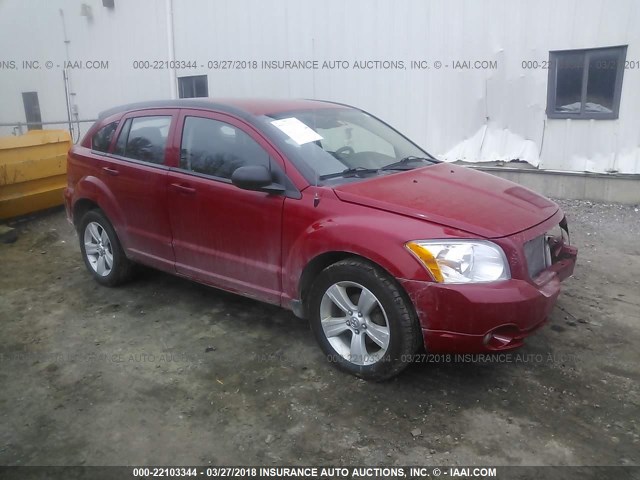 1B3CB3HA9BD166732 - 2011 DODGE CALIBER MAINSTREET RED photo 1